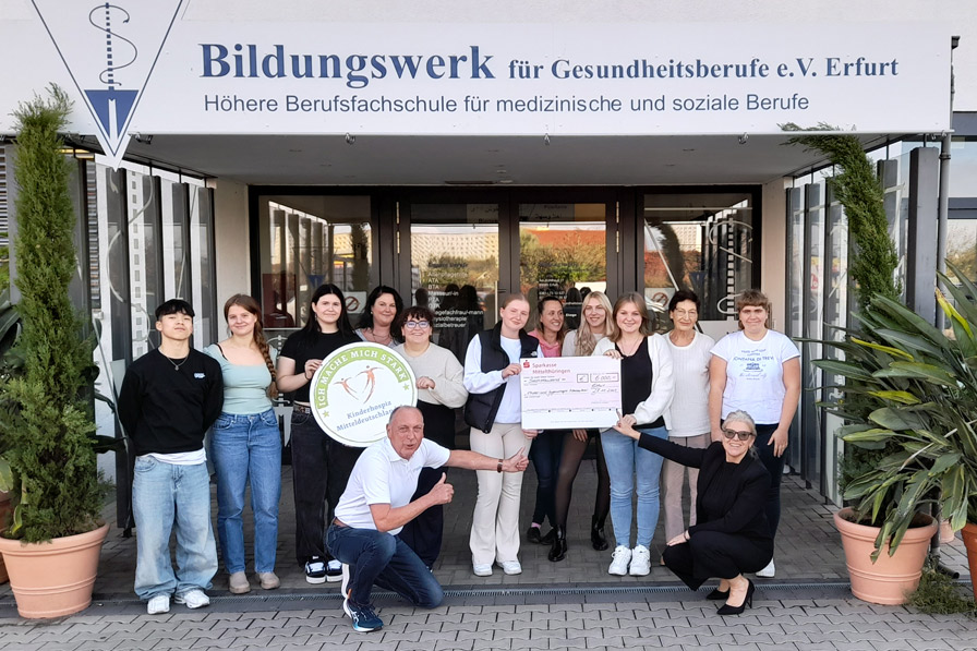 Scheckübergabe